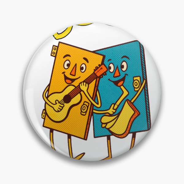 Item preview, Door Jam Funny Music Pun Retro Pop Art - Cartoon Characters Playing designed and sold by 2msons.