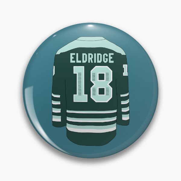 Item preview, Jessie Eldridge #18 Boston Fleet Jersey PWHL designed and sold by EL Art.