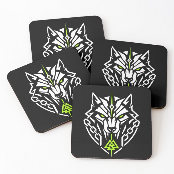 Item preview, "Fenrir Wolf Sigil – Ultra Clean Viking Emblem'' designed and sold by Umbra666.
