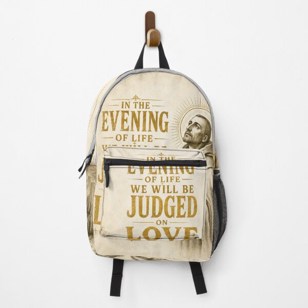 Item preview, Saint John of the Cross – Judged on Love Vintage Catholic Art Print designed and sold by Crux Fidelis.