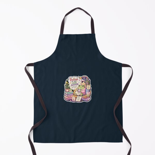 Item preview, Focus on Your Own Journey Sticker – Cute Kawaii Frog Cozy Aesthetic designed and sold by Digital_products_0111.