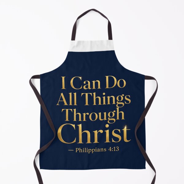 Item preview, I Can Do All Things Through Christ Philippians 4:13 Christian Scripture Art Faith Gift designed and sold by ebocraft.