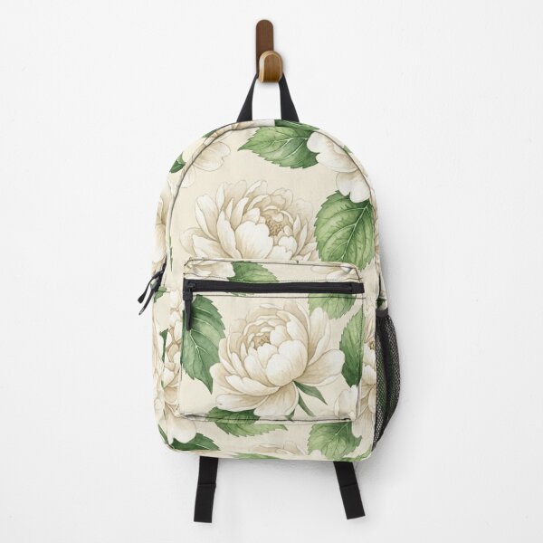 Item preview, Sage Green Cream Watercolor Neutral Botanical Floral Pattern designed and sold by Inkworksbyshery.