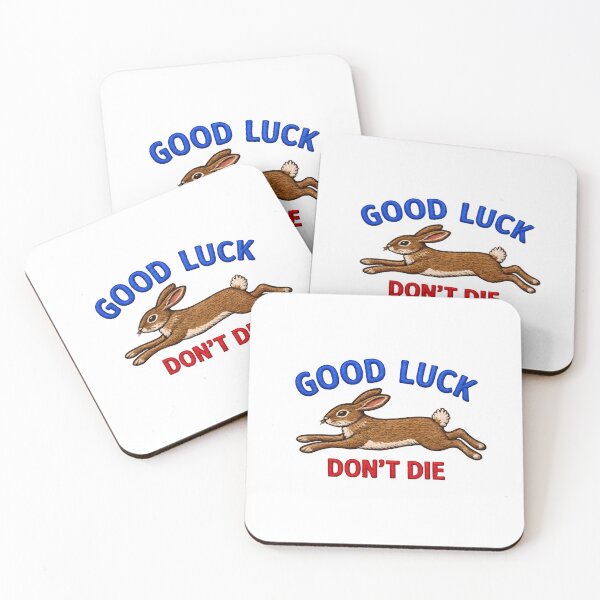 Item preview, GOOD LUCK... DON'T DIE designed and sold by KISHNAY-FASHION.