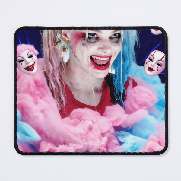 Item preview, Harley Quinn Pink and Blue Cotton Candy Clouds designed and sold by y2kponyclub.