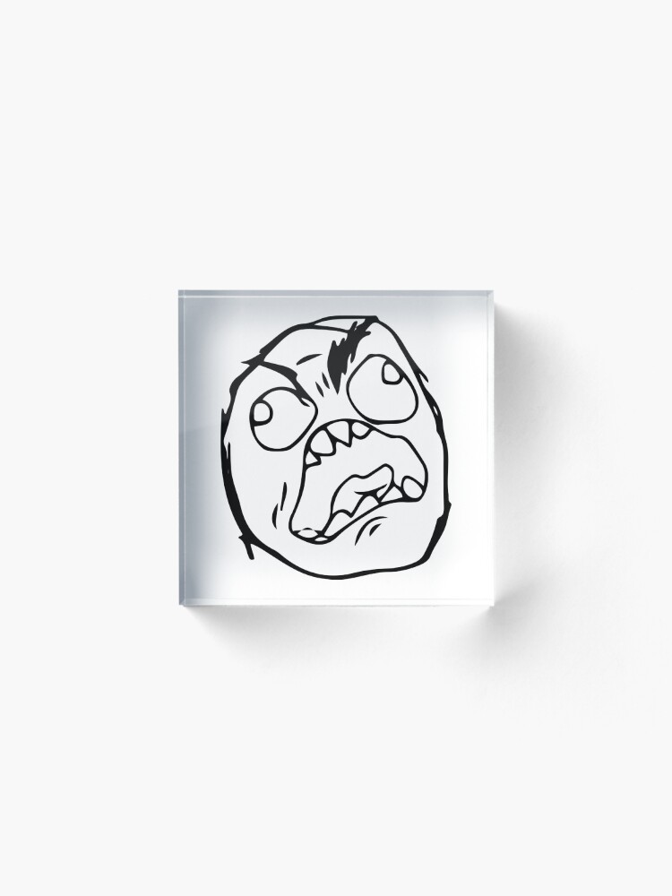 Troll face meme angry mad reaction face HD HIGH QUALITY Kids T