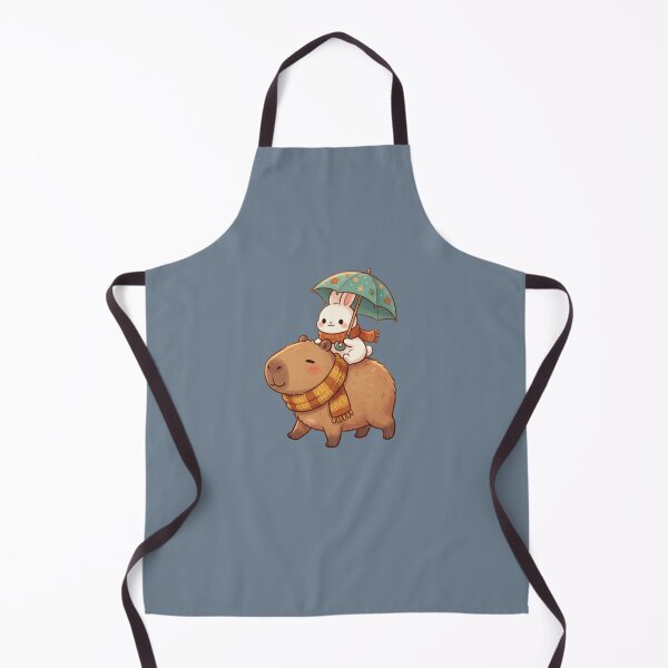 Item preview, Kawaii Chibi Capybara with Bunny Friend designed and sold by Lansangsan.