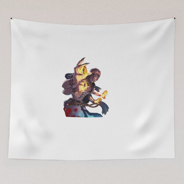 Item preview, The Four-Armed Sukuna Deity Art designed and sold by The-Lone-Rodent.