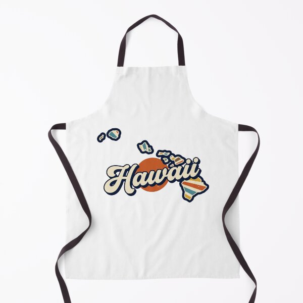 Item preview, Hawaii Illustrated Map – Retro State Regions & Landmarks designed and sold by Paper Drip.