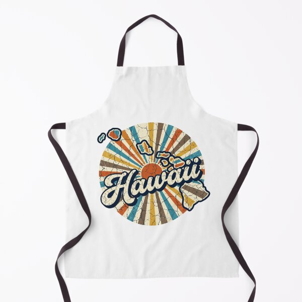Item preview, Hawaii Illustrated Map – Retro State Regions & Landmarks designed and sold by Paper Drip.