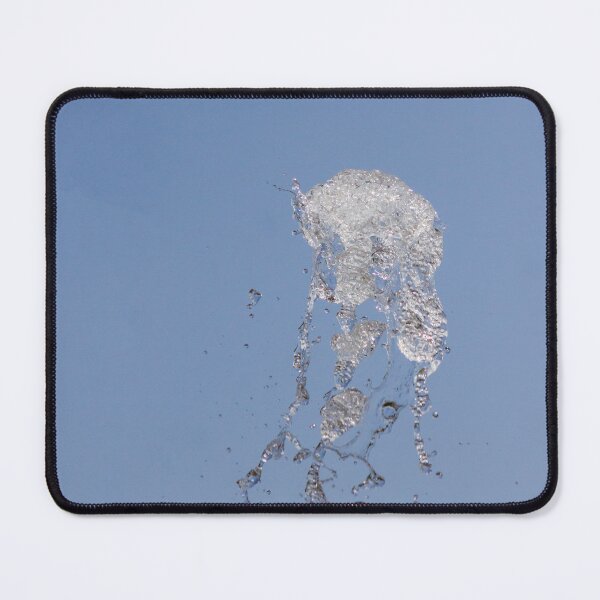Item preview, Clear Water Fountain Splash Against Blue Sky Captured Midair With Sparkling Droplets And Motion designed and sold by Nmallia.