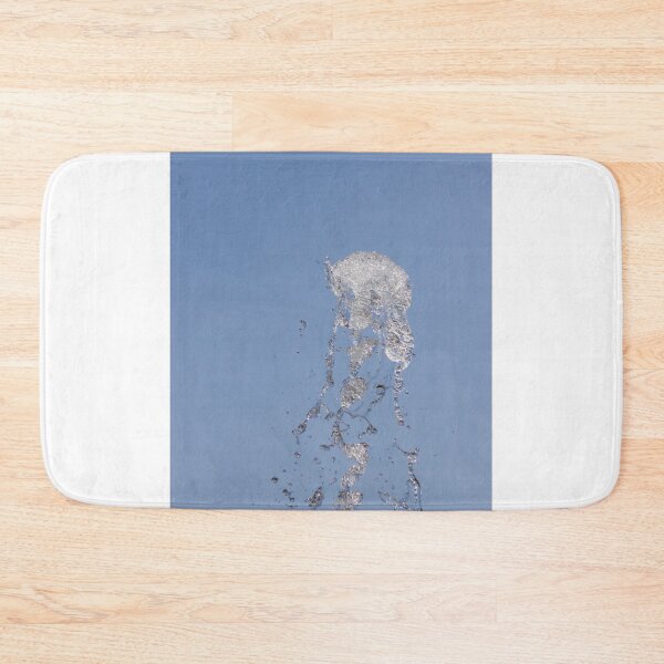 Item preview, Clear Water Fountain Splash Against Blue Sky Captured Midair With Sparkling Droplets And Motion designed and sold by Nmallia.