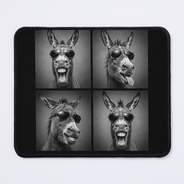 Item preview, Cool Donkey Sunglasses PhotoBooth Funny Farm Animal Stallion designed and sold by will freed18.