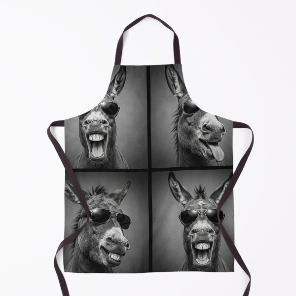 Item preview, Cool Donkey Sunglasses PhotoBooth Funny Farm Animal Stallion designed and sold by will freed18.