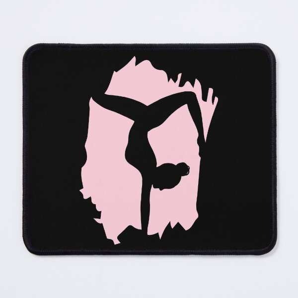Item preview, Yoga Handstand Pose Pink Color Splash designed and sold by humnoo.