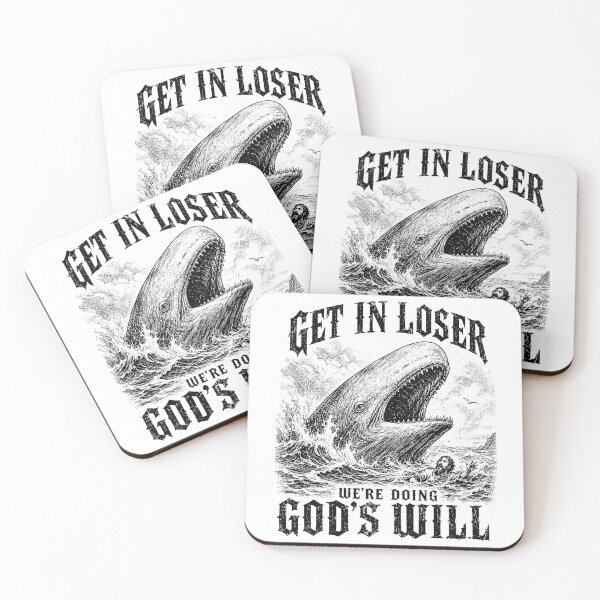 Item preview, Jonah & Whale Bible, Get in Loser We're Doing God's Will designed and sold by will freed18.