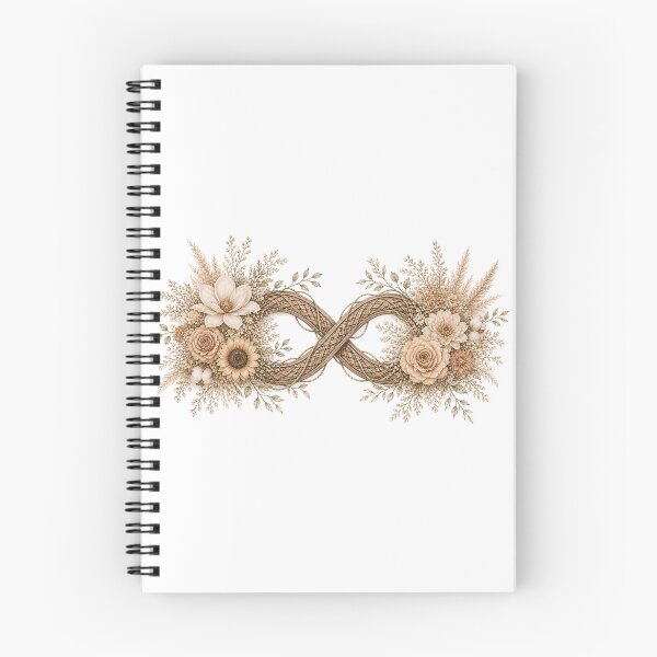 Item preview, Floral Infinity Symbol designed and sold by PetalGarden.