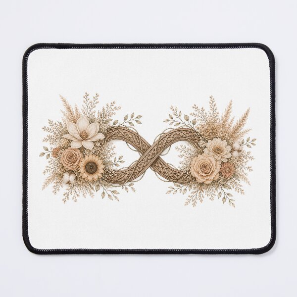 Item preview, Floral Infinity Symbol designed and sold by PetalGarden.