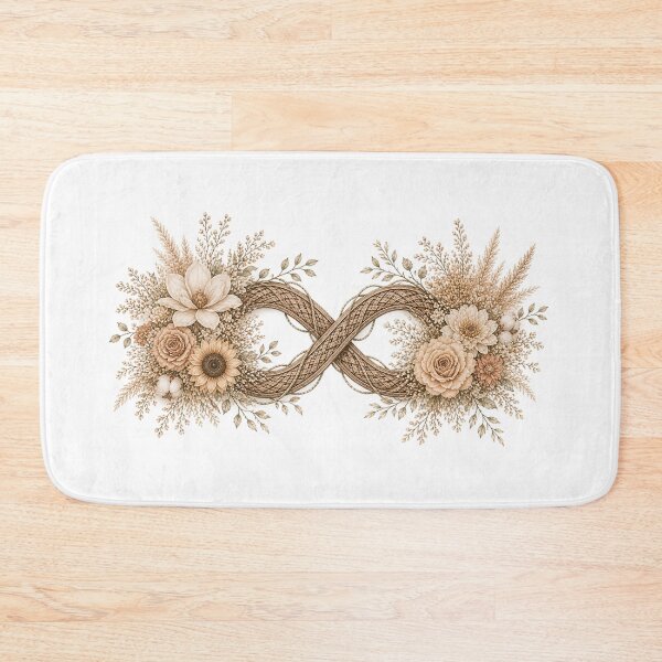 Item preview, Floral Infinity Symbol designed and sold by PetalGarden.