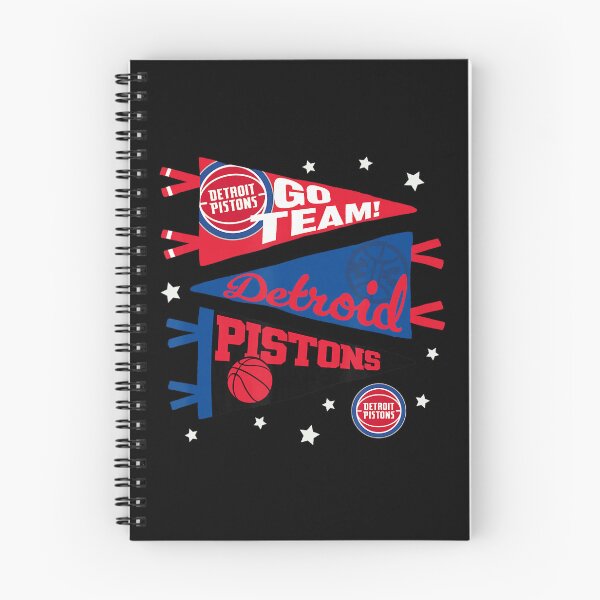 Item preview, Detroit Pistons Team Pennant Flags Basketball Graphic Design designed and sold by AnthonMaffuccio.