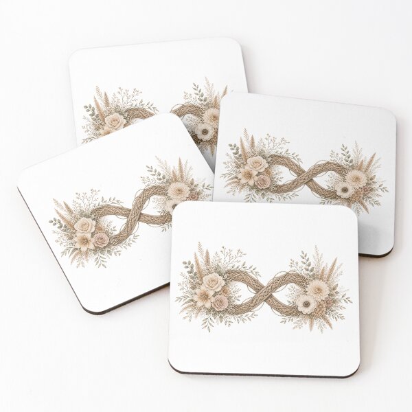 Item preview, Floral Infinity Symbol designed and sold by PetalGarden.