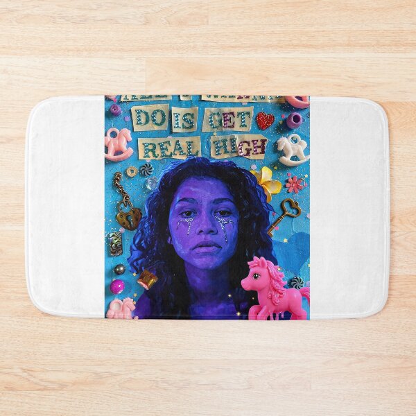 Item preview, Euphoria Rue Real High Mixed Media Art designed and sold by y2kponyclub.