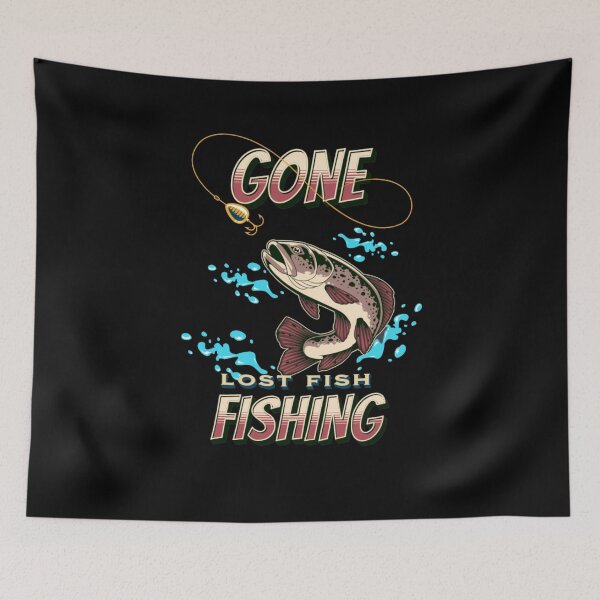 Item preview, Gone Fishing  designed and sold by TheEndDesign.