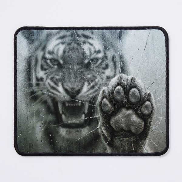 Item preview, Fierce Tiger Breaking the Glass designed and sold by caracatita75.