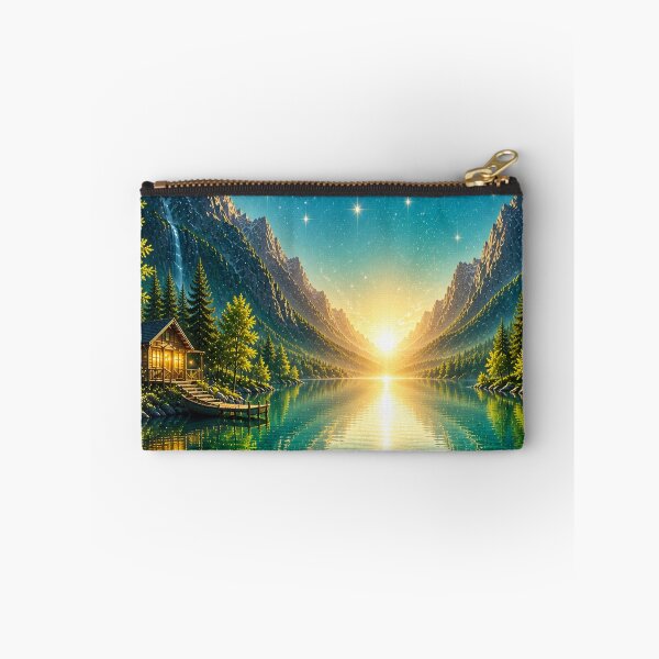 Item preview, Mountain Lake Art Work designed and sold by AureliasDesignStudio.