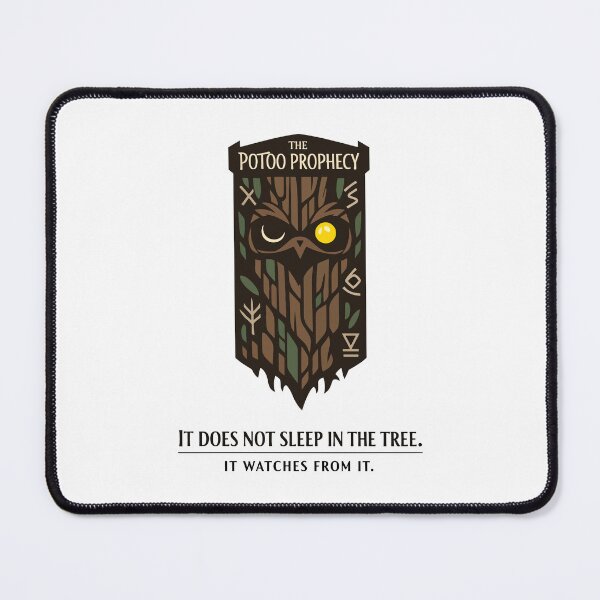Item preview, Potoo Oracle of the Hollow Woods designed and sold by WildlifeInc.