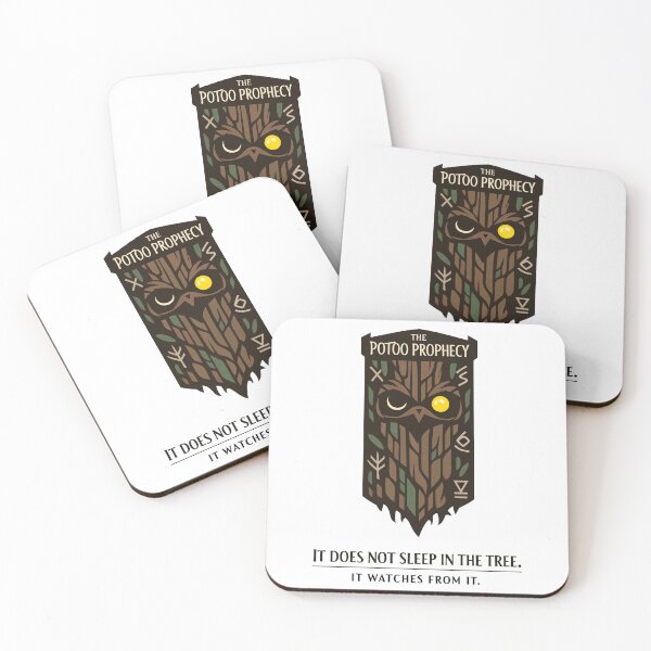 Item preview, Potoo Oracle of the Hollow Woods designed and sold by WildlifeInc.