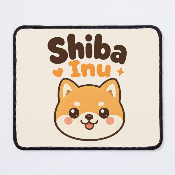 Item preview, Shiba Inu Kawaii Face Cute Dog Cartoon designed and sold by blankTeeShirt.