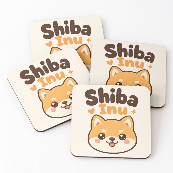 Item preview, Shiba Inu Kawaii Face Cute Dog Cartoon designed and sold by blankTeeShirt.