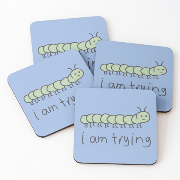 Item preview, Funny Animals Cute Bug I am Trying designed and sold by ellenhenry.