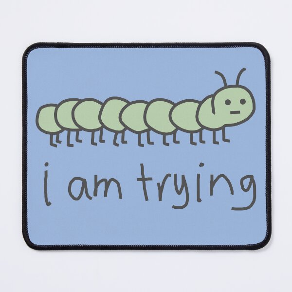 Item preview, Funny Animals Cute Bug I am Trying designed and sold by ellenhenry.