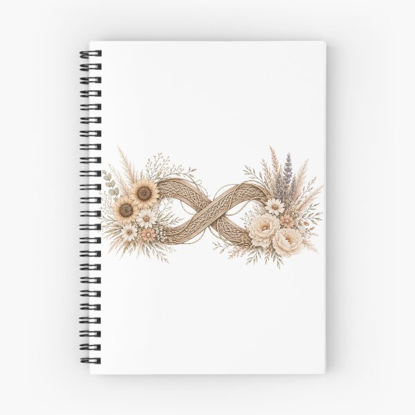 Item preview, Floral Infinity Symbol designed and sold by PetalGarden.