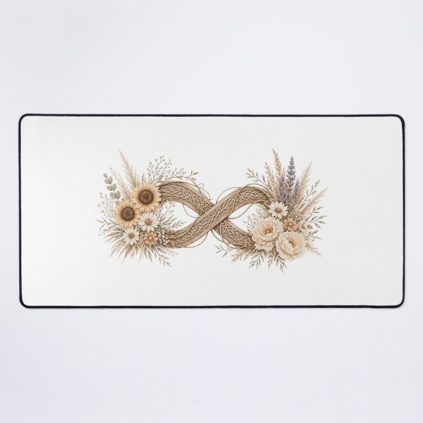 Item preview, Floral Infinity Symbol designed and sold by PetalGarden.