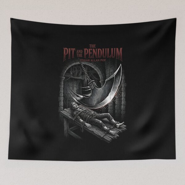 Item preview, The Pit and the Pendulum Edgar Allan Poe Gothic Dungeon Horror Design designed and sold by Fenay Designs.