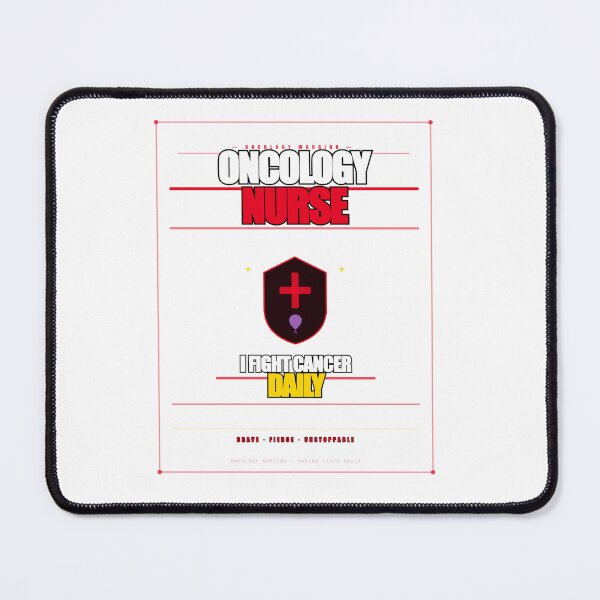 Item preview, Oncology Nurse I Fight Cancer Daily What Is Your Superpower Gift designed and sold by Mega-Shopping.