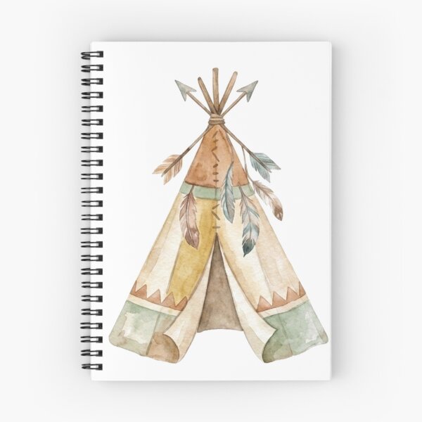 Item preview, Watercolor Tribal Teepee - Baby Nursery Decor - Baby Bodysuit designed and sold by Alma en Cada Detalle.