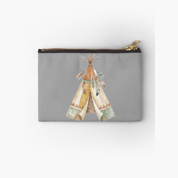 Item preview, Watercolor Tribal Teepee - Baby Nursery Decor - Baby Bodysuit designed and sold by Alma en Cada Detalle.