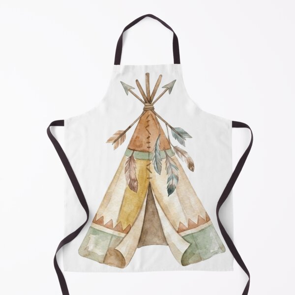 Item preview, Watercolor Tribal Teepee - Baby Nursery Decor - Baby Bodysuit designed and sold by Alma en Cada Detalle.
