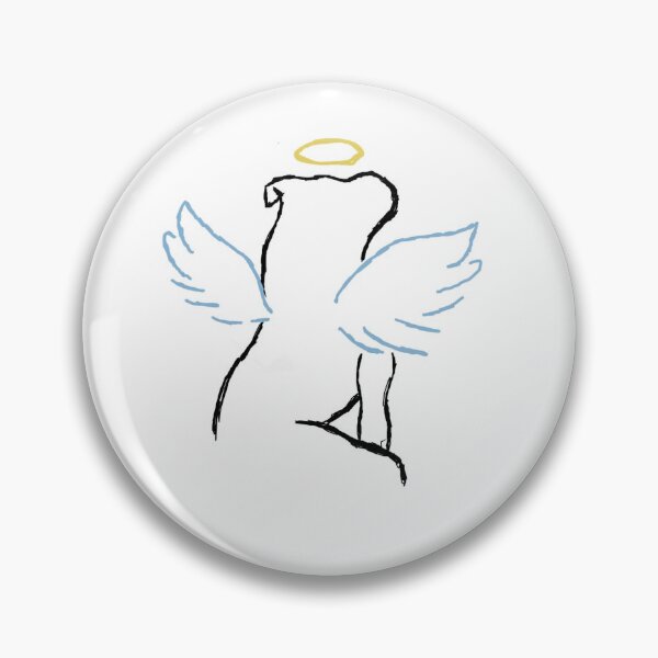 Item preview, Angelic Dog - Line Art designed and sold by DesineVS.