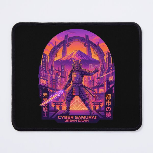 Item preview, Cyberpunk Anime Samurai Sunset – Futuristic Japanese Warrior Streetwear Gift designed and sold by Im-Ara.