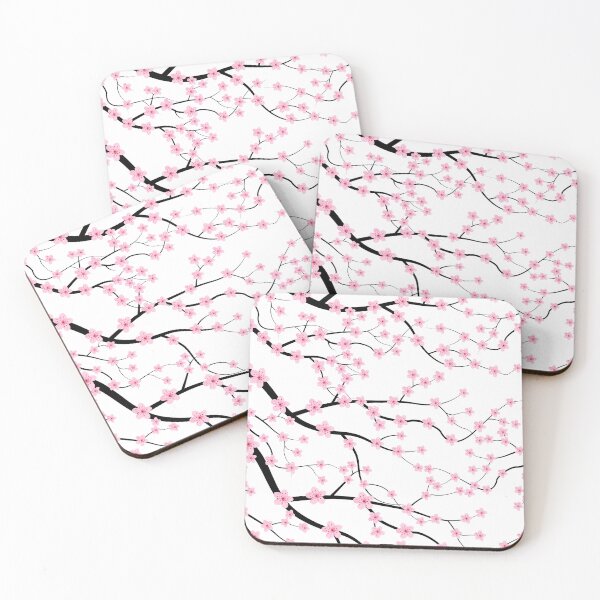 Item preview, Cute Sakura Cherry Blossom Pattern designed and sold by humnoo.