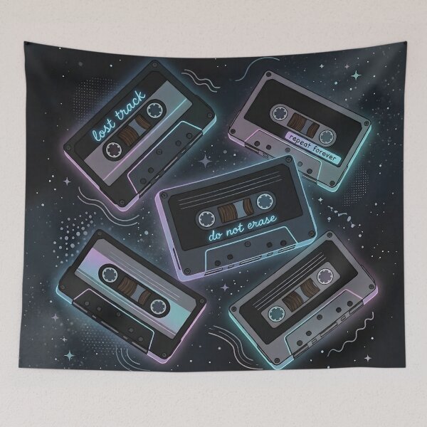 Item preview, Neon Space Tapes designed and sold by ZETORA Studio.