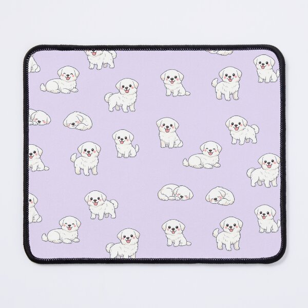 Item preview, Cute White Puppy Sticker Pack designed and sold by blankTeeShirt.