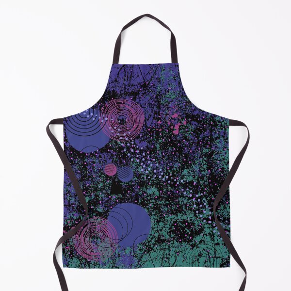 Aperçu de l'œuvre Grunge Texture Maximalism en violet vert et rose créée et vendue par humnoo.