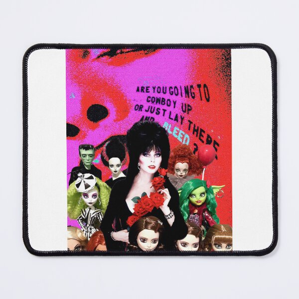 Item preview, Elvira Mistress of the Dark Monster Collage designed and sold by y2kponyclub.