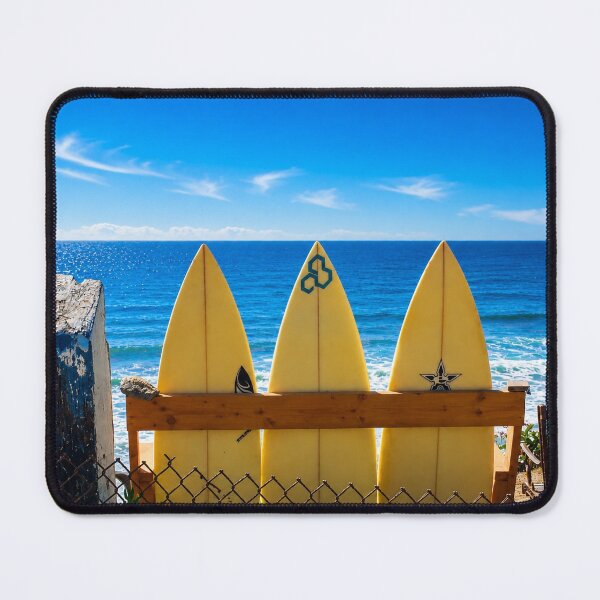 Item preview, Sunlit Surfboards Over Pacific Blue designed and sold by Kimberly Palmer.